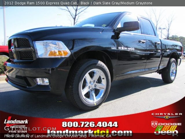2012 Dodge Ram 1500 Express Quad Cab in Black
