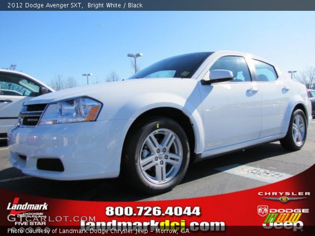 2012 Dodge Avenger SXT in Bright White