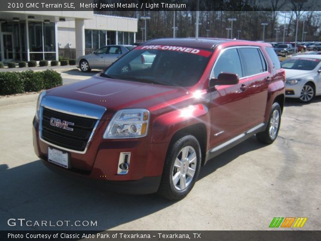 2010 GMC Terrain SLE in Merlot Jewel Metallic