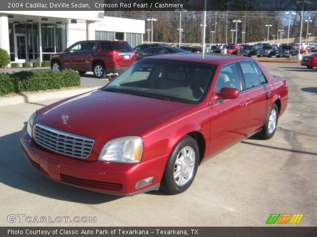 2004 Cadillac DeVille Sedan in Crimson Red Pearl