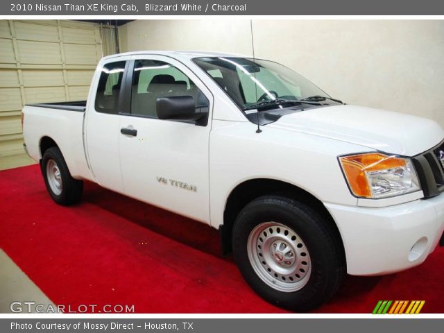 2010 Nissan Titan XE King Cab in Blizzard White