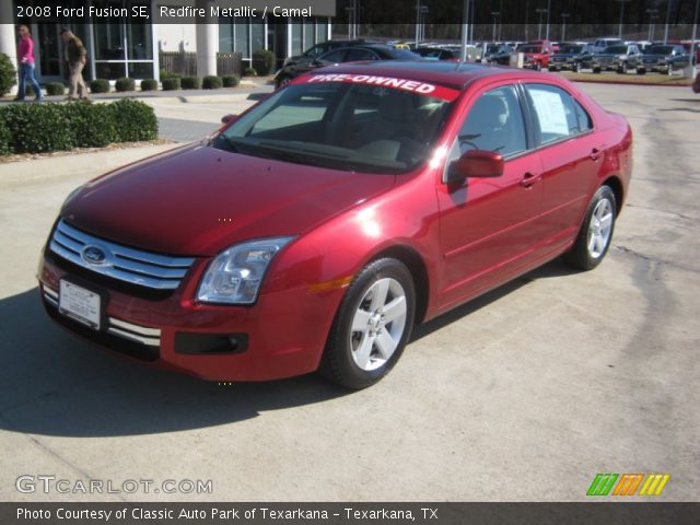 2008 Ford Fusion SE in Redfire Metallic