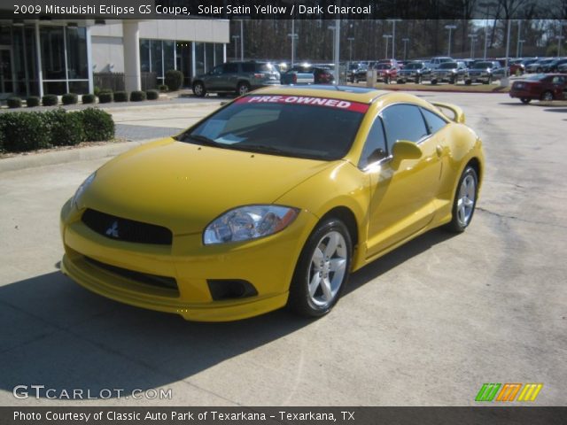2009 Mitsubishi Eclipse GS Coupe in Solar Satin Yellow