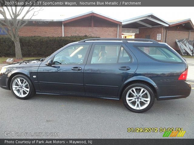 2007 Saab 9-5 2.3T SportCombi Wagon in Nocturne Blue Metallic