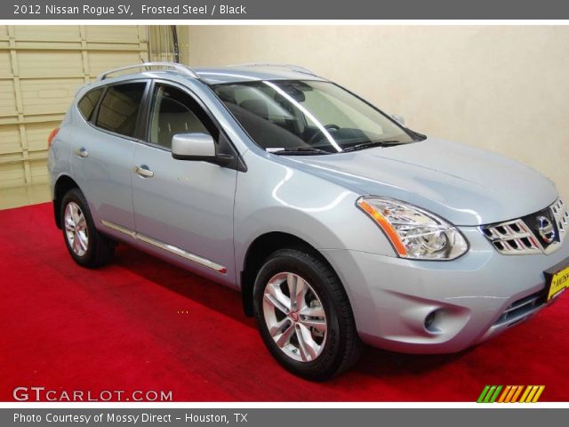 2012 Nissan Rogue SV in Frosted Steel