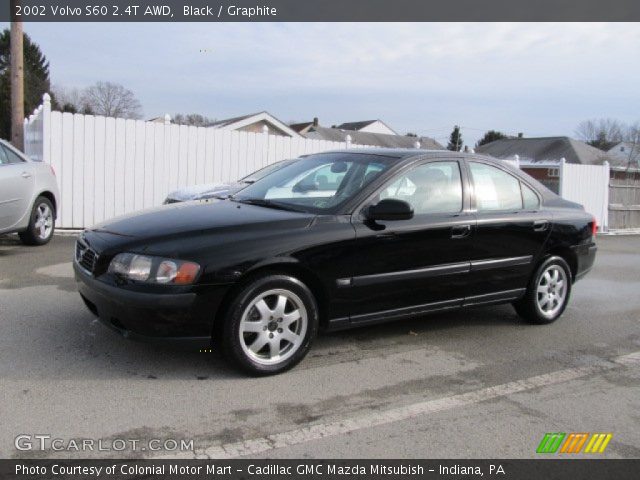 2002 Volvo S60 2.4T AWD in Black