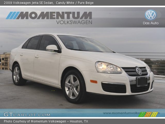 2009 Volkswagen Jetta SE Sedan in Candy White