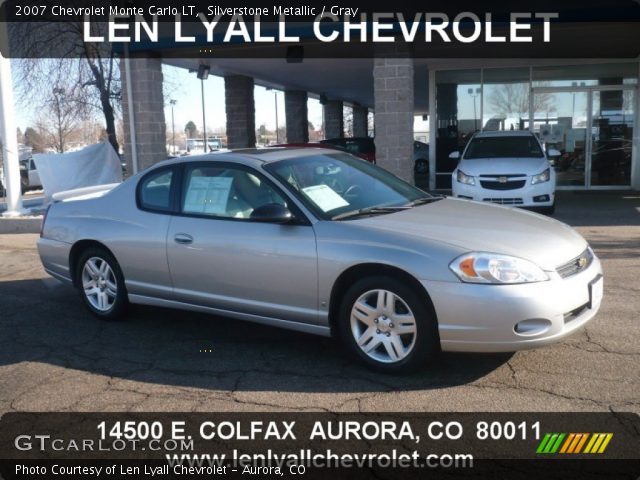 2007 Chevrolet Monte Carlo LT in Silverstone Metallic