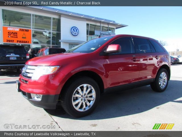 2010 Ford Edge SEL in Red Candy Metallic