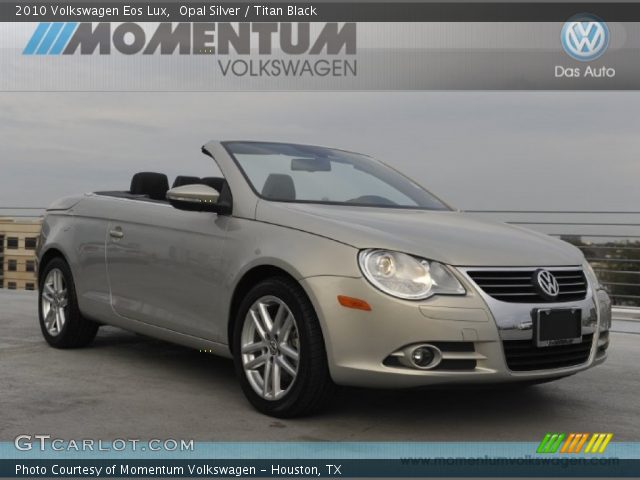 2010 Volkswagen Eos Lux in Opal Silver