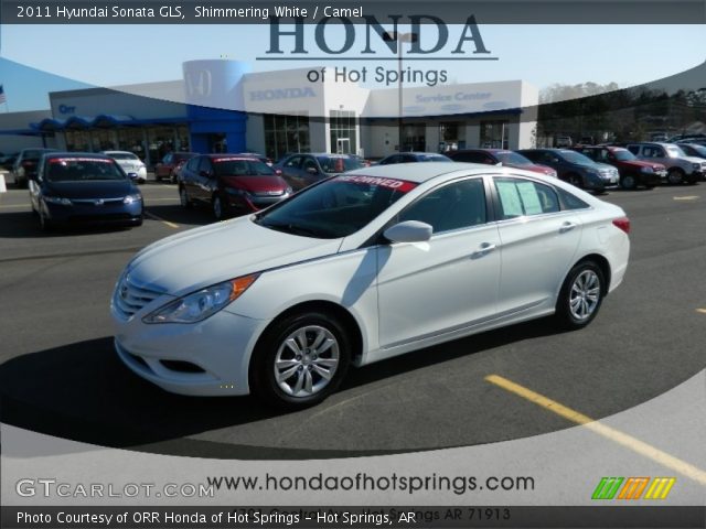 2011 Hyundai Sonata GLS in Shimmering White