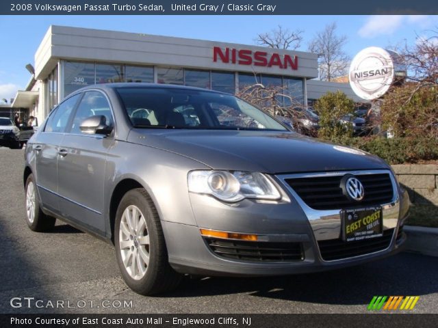 2008 Volkswagen Passat Turbo Sedan in United Gray