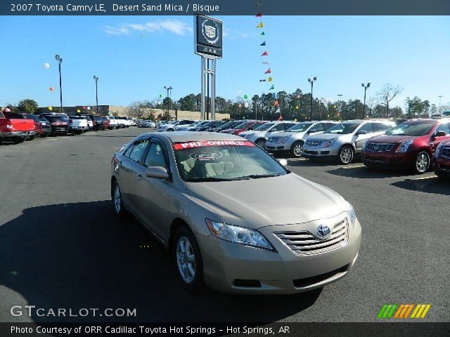 2007 Toyota Camry LE in Desert Sand Mica