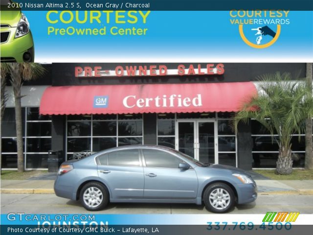2010 Nissan Altima 2.5 S in Ocean Gray