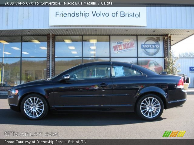 2009 Volvo C70 T5 Convertible in Magic Blue Metallic