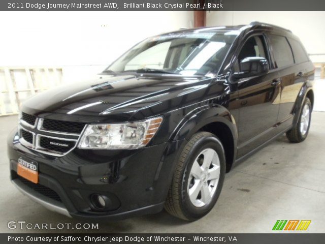 2011 Dodge Journey Mainstreet AWD in Brilliant Black Crystal Pearl