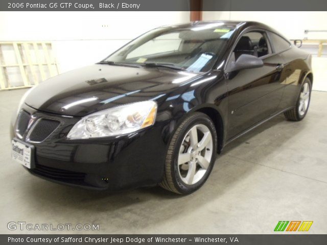 2006 Pontiac G6 GTP Coupe in Black