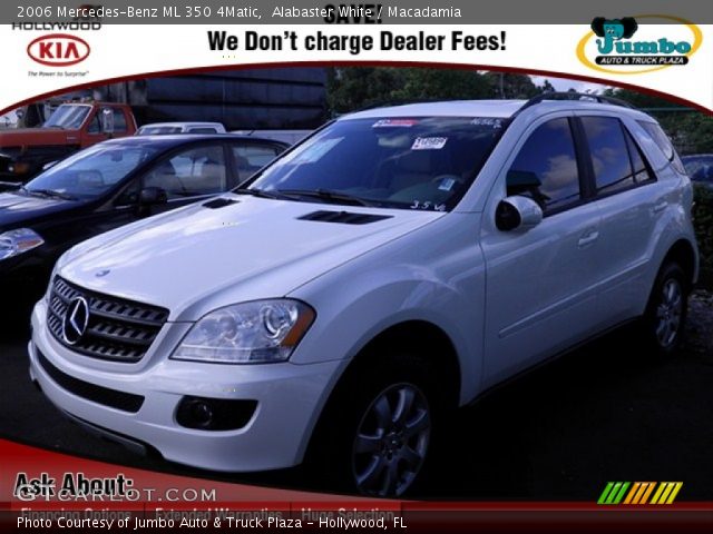 2006 Mercedes-Benz ML 350 4Matic in Alabaster White