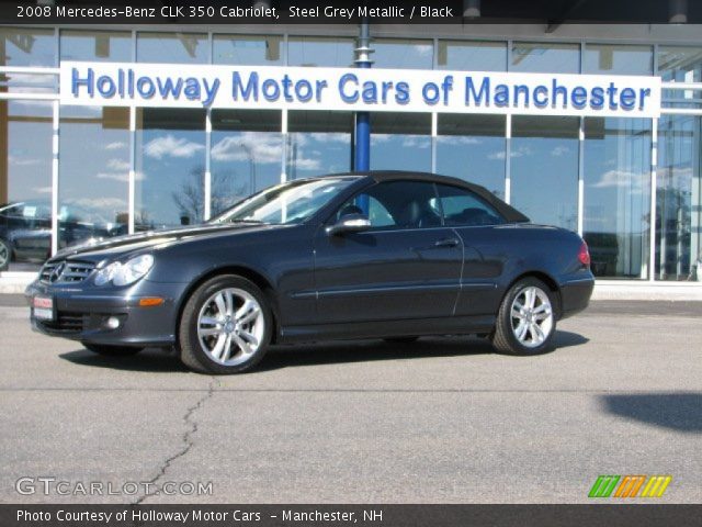 2008 Mercedes-Benz CLK 350 Cabriolet in Steel Grey Metallic