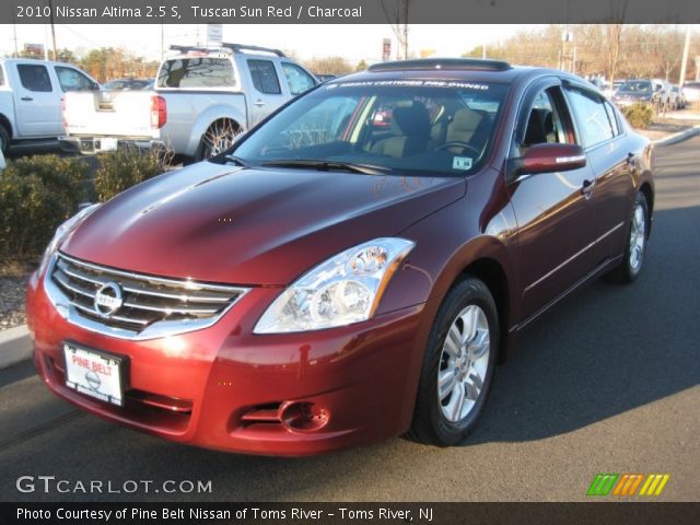 2010 Nissan Altima 2.5 S in Tuscan Sun Red