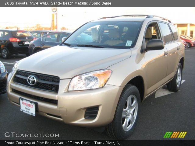 2009 Toyota RAV4 4WD in Sandy Beach Metallic