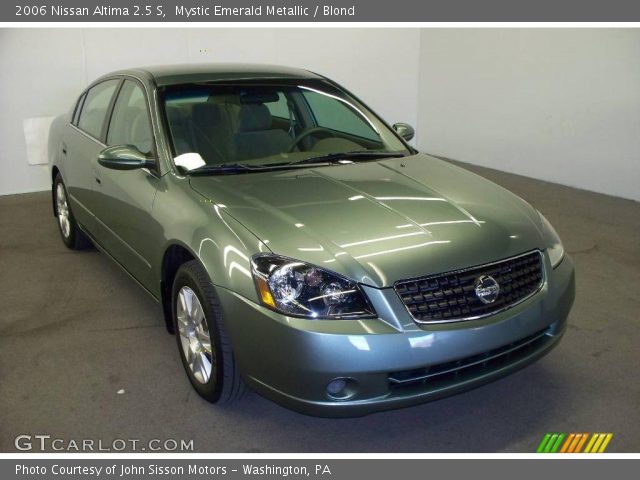 2006 Nissan Altima 2.5 S in Mystic Emerald Metallic