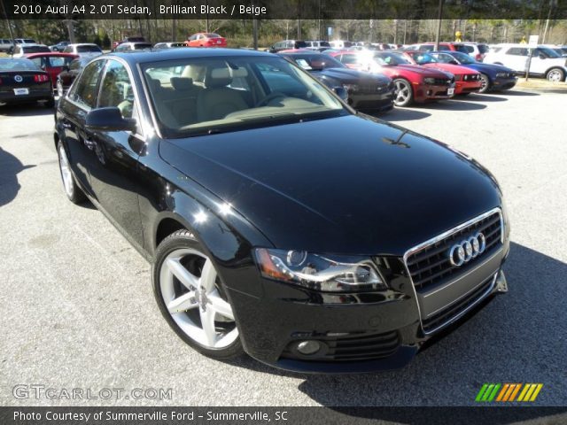 2010 Audi A4 2.0T Sedan in Brilliant Black