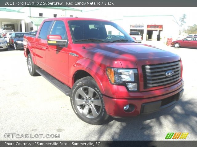 2011 Ford F150 FX2 SuperCrew in Red Candy Metallic