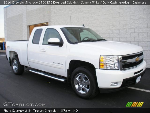 2010 Chevrolet Silverado 1500 LTZ Extended Cab 4x4 in Summit White