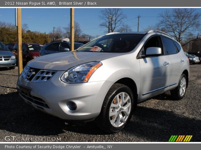 2012 Nissan Rogue SL AWD in Brilliant Silver