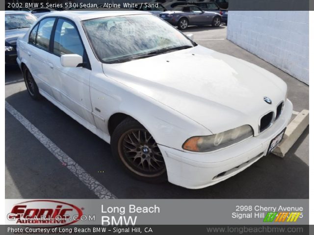 2002 BMW 5 Series 530i Sedan in Alpine White