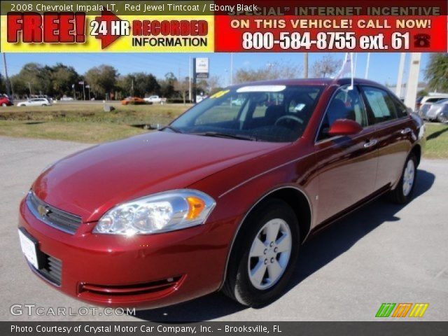 2008 Chevrolet Impala LT in Red Jewel Tintcoat