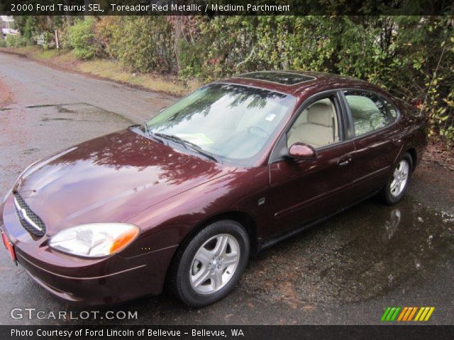 2000 Ford Taurus SEL in Toreador Red Metallic