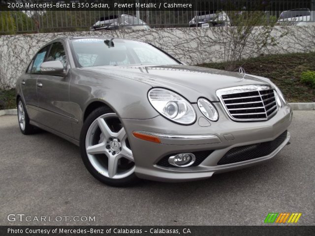 2009 Mercedes-Benz E 350 Sedan in Pewter Metallic