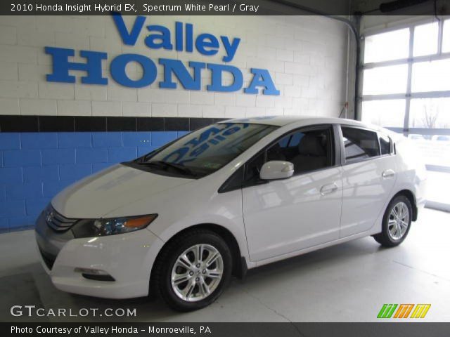 2010 Honda Insight Hybrid EX in Spectrum White Pearl