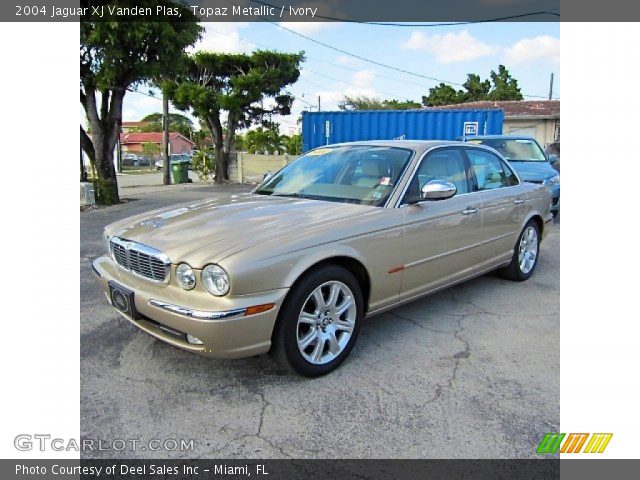 2004 Jaguar XJ Vanden Plas in Topaz Metallic