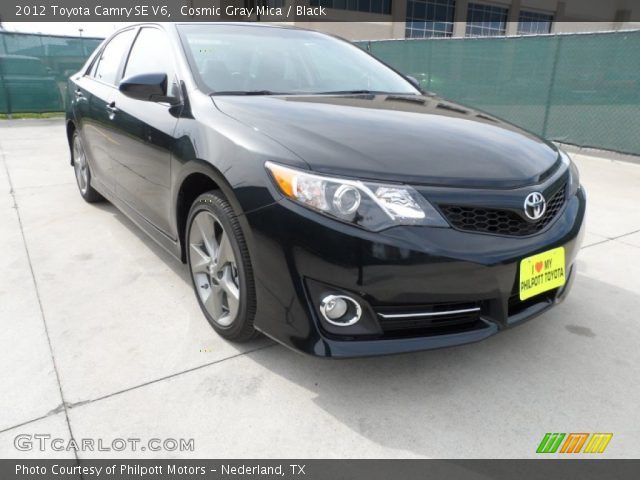 2012 Toyota Camry SE V6 in Cosmic Gray Mica