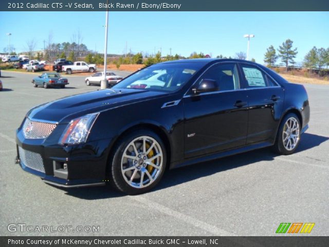 2012 Cadillac CTS -V Sedan in Black Raven