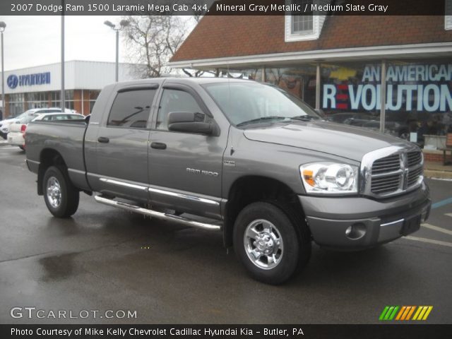 2007 Dodge Ram 1500 Laramie Mega Cab 4x4 in Mineral Gray Metallic