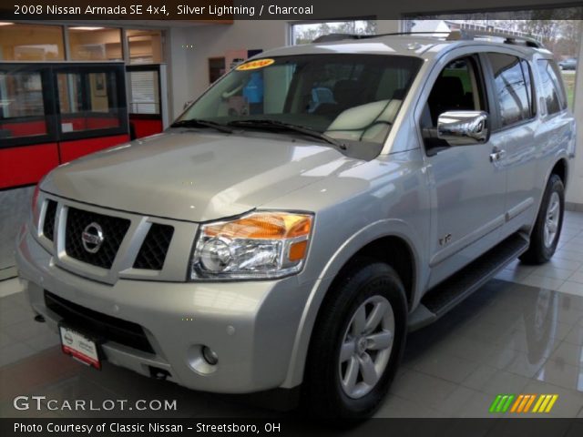 2008 Nissan Armada SE 4x4 in Silver Lightning