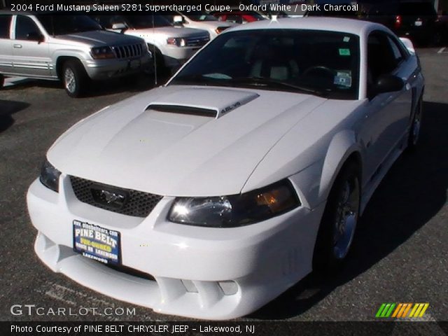 2004 Ford Mustang Saleen S281 Supercharged Coupe in Oxford White