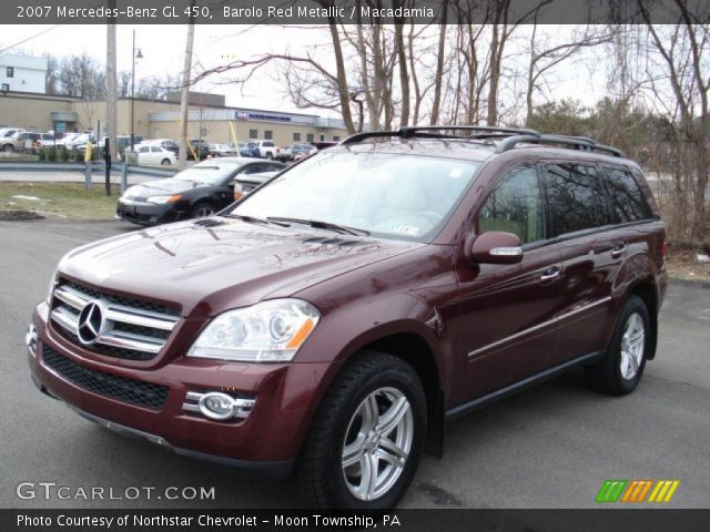 2007 Mercedes-Benz GL 450 in Barolo Red Metallic