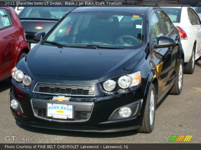 2012 Chevrolet Sonic LT Sedan in Black