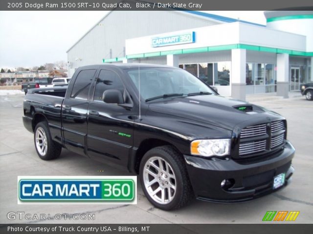 2005 Dodge Ram 1500 SRT-10 Quad Cab in Black