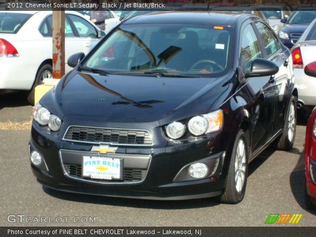 2012 Chevrolet Sonic LT Sedan in Black