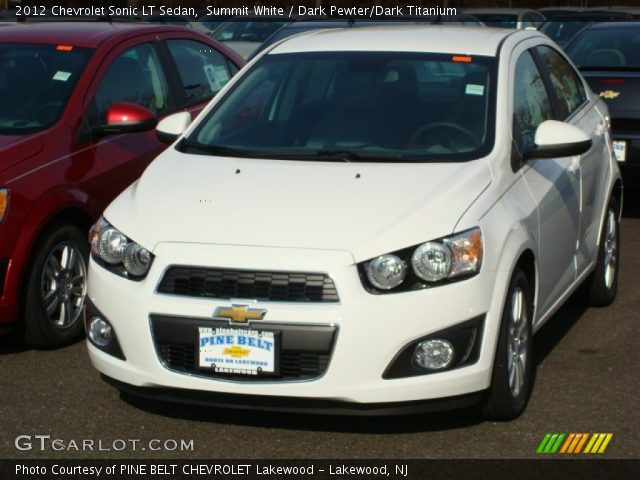 2012 Chevrolet Sonic LT Sedan in Summit White