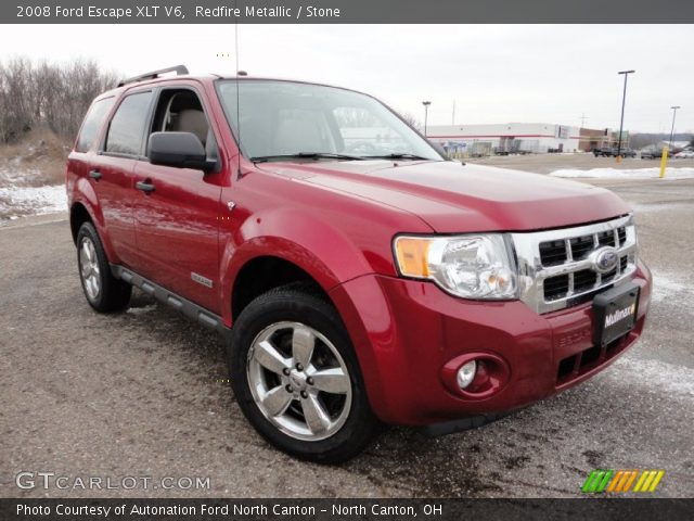 2008 Ford Escape XLT V6 in Redfire Metallic