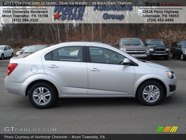 2012 Chevrolet Sonic LS Sedan in Silver Ice Metallic