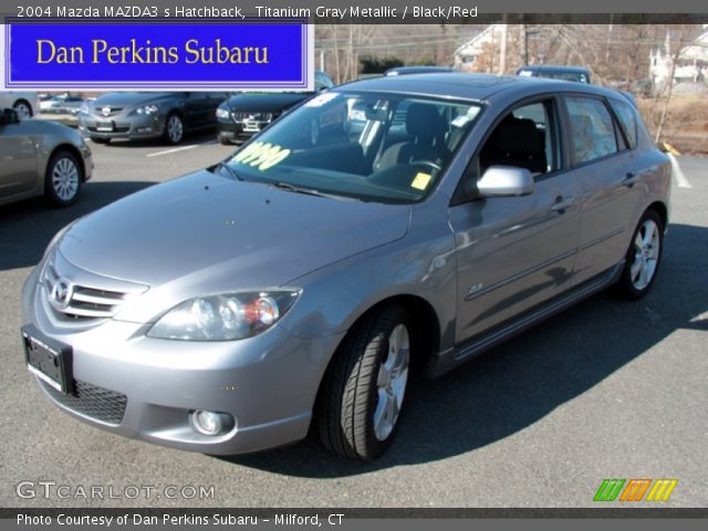 2004 Mazda MAZDA3 s Hatchback in Titanium Gray Metallic