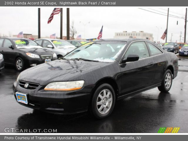 2002 Honda Accord SE Coupe in Nighthawk Black Pearl